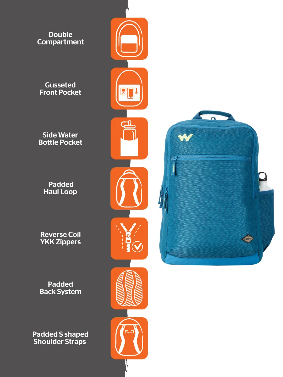 Wildcraft Evo 35 Laptop Backpack