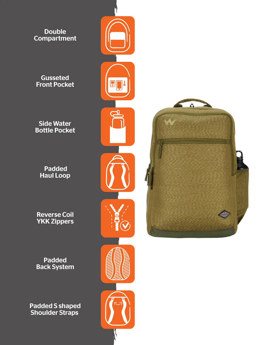 Wildcraft Evo 35 Laptop Backpack