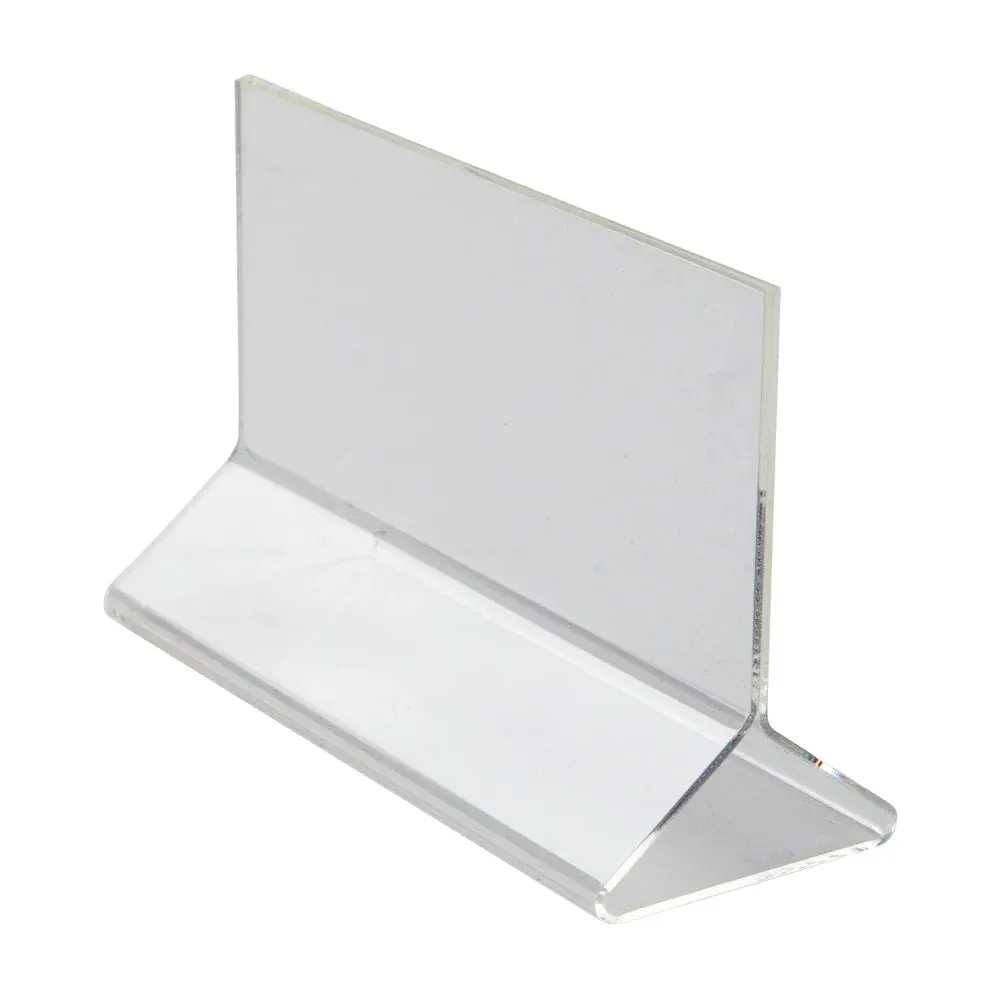 Winco ATCH-53 Acrylic Table Sign Holder, 5-1/2" x 3-1/2"