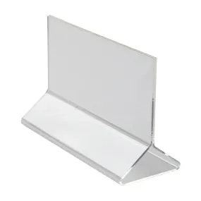 Winco ATCH-53 Acrylic Table Sign Holder, 5-1/2" x 3-1/2"