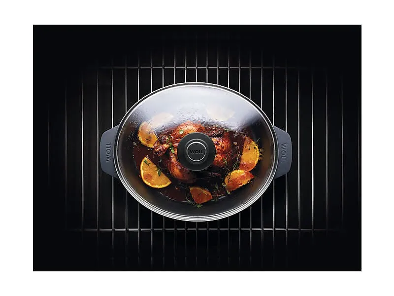 Woll Diamond Lite Oval Roaster W/ Lid 31x26cm/6l